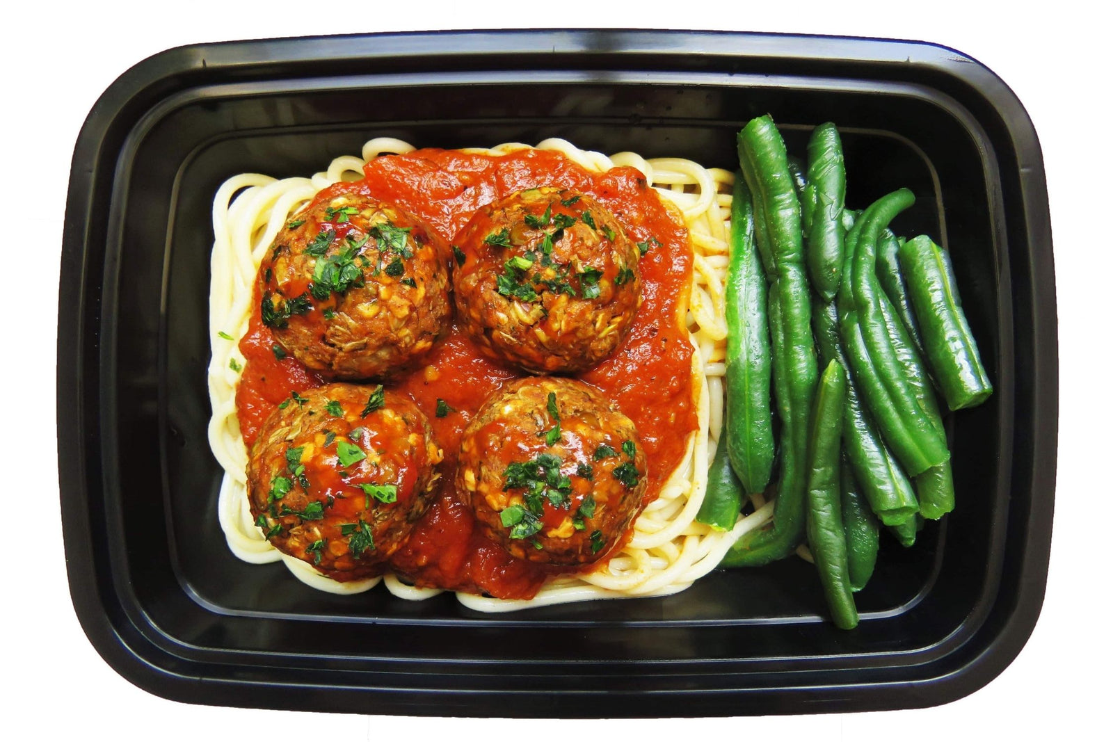 Beef Meatball Spaghetti