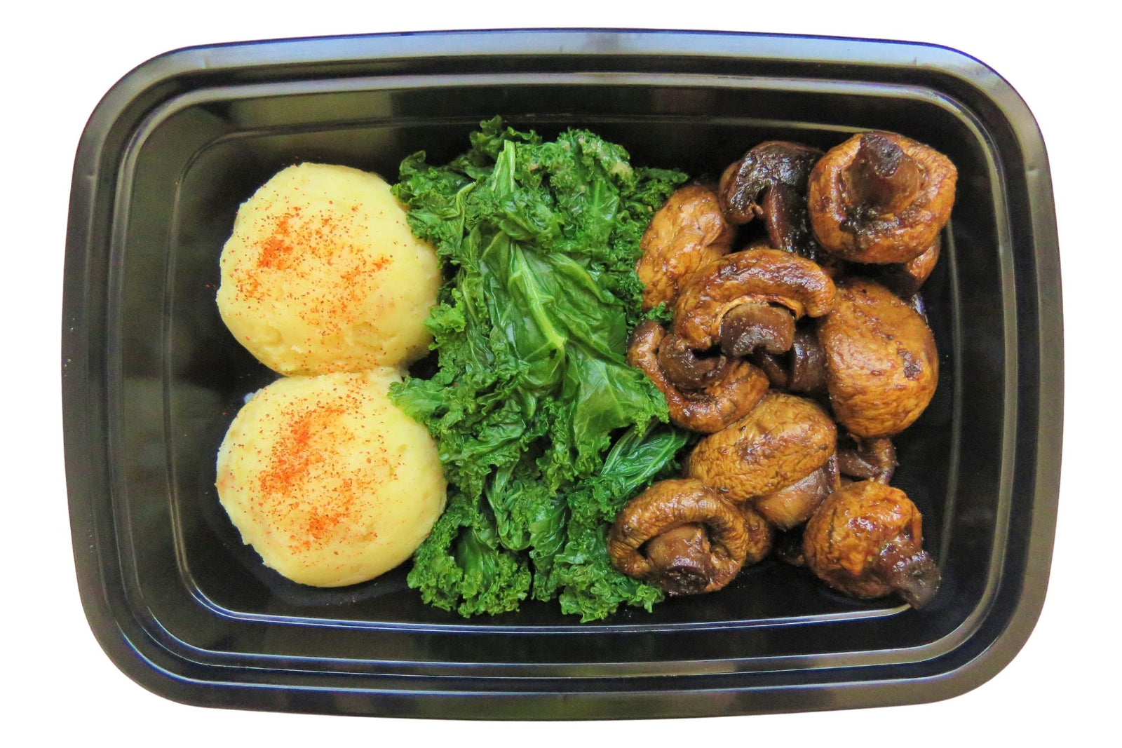 Balsamic Roasted Mushroom with Mashed Potatoes