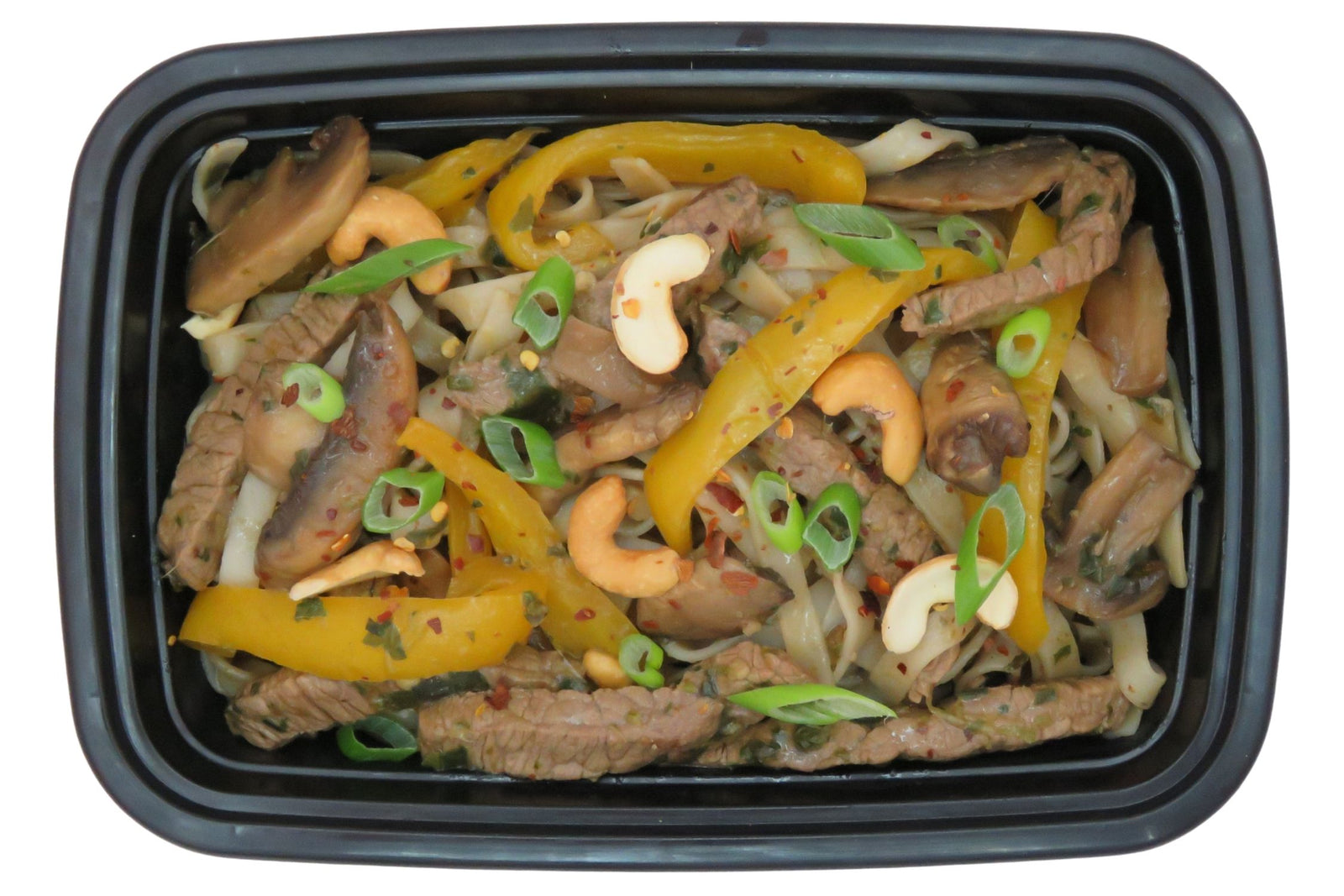 Thai Basil Beef Noodle Stir-Fry