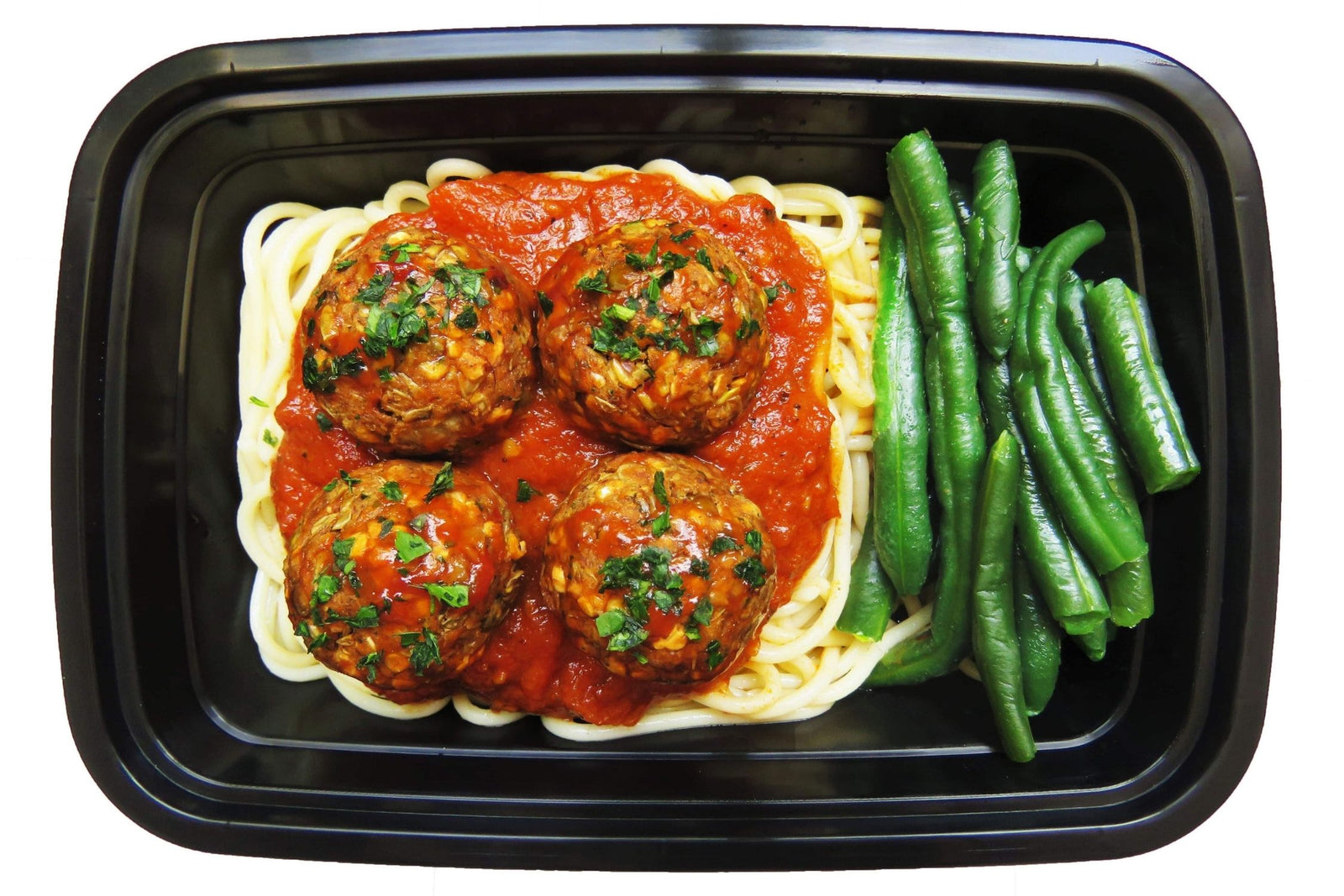 Vegan Meatballs with Spaghetti