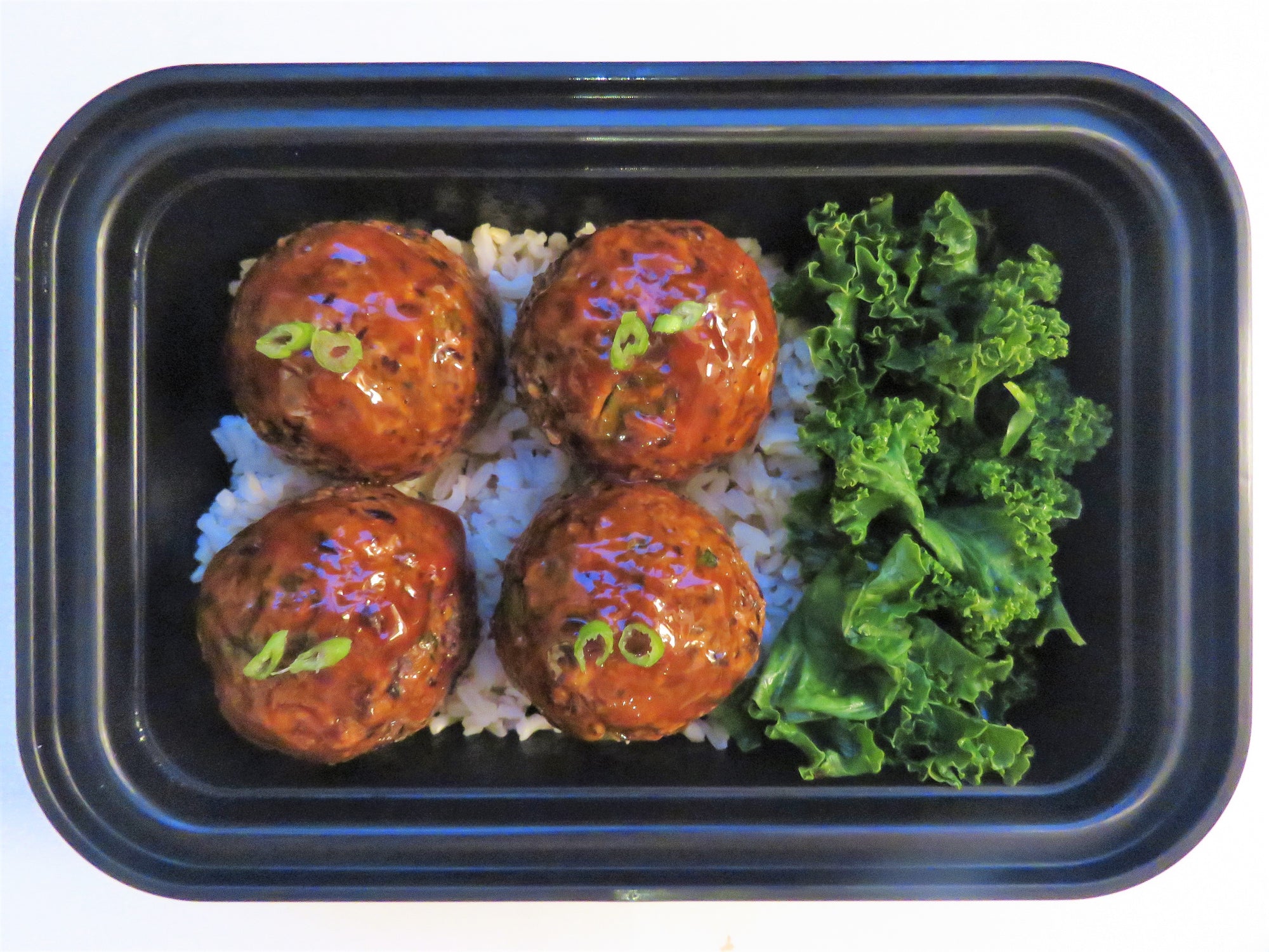 BBQ Black Bean Meat Balls - Healthy Meal Delivery Toronto 