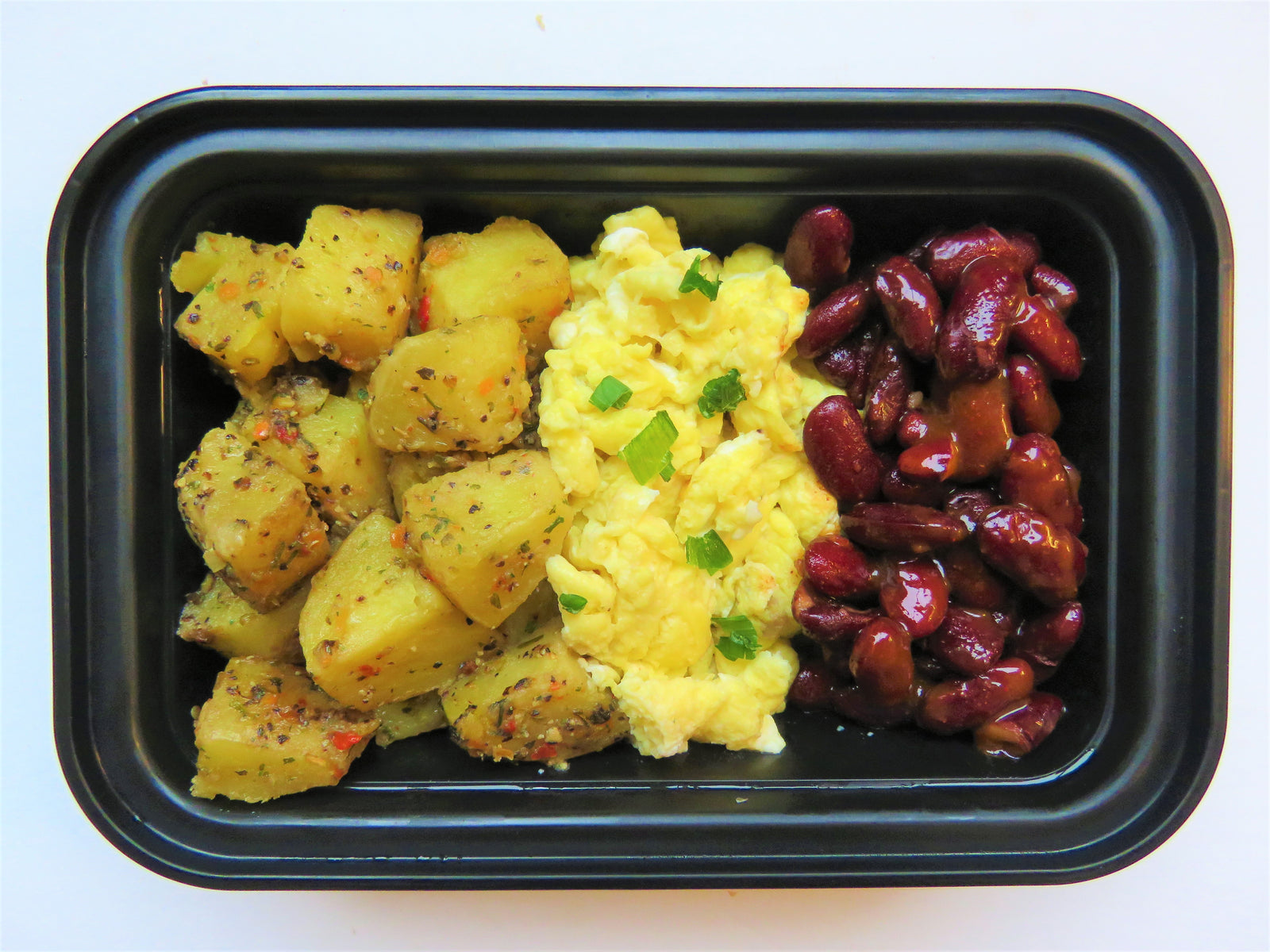 Scrambled egg and potato hash (VEG) - GreenMeal Inc.
