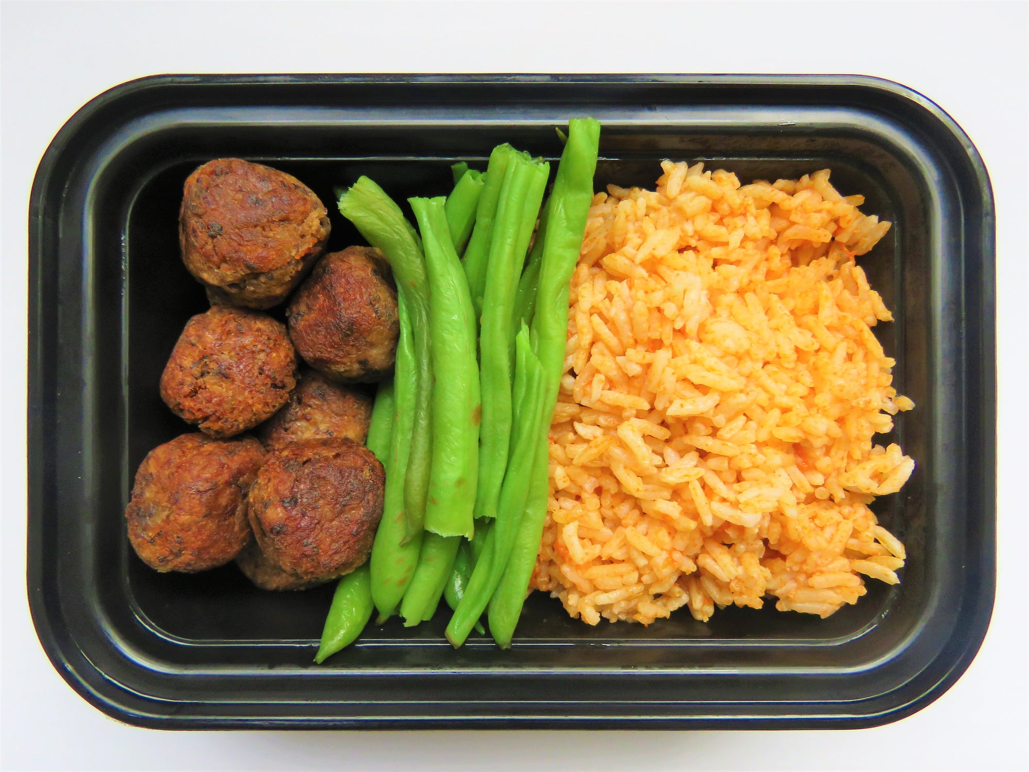 Mexican Rice & Black Bean Meat Balls - GreenMeal Inc.
