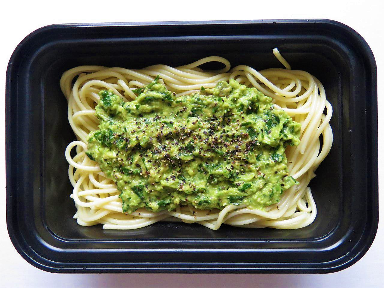 Creamy Chicken Avocado Spaghetti - GreenMeal Inc.